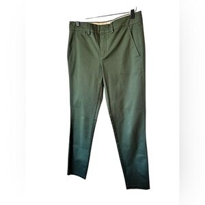 Vince Boyfriend Trouser Pants in Forest Green Size 4